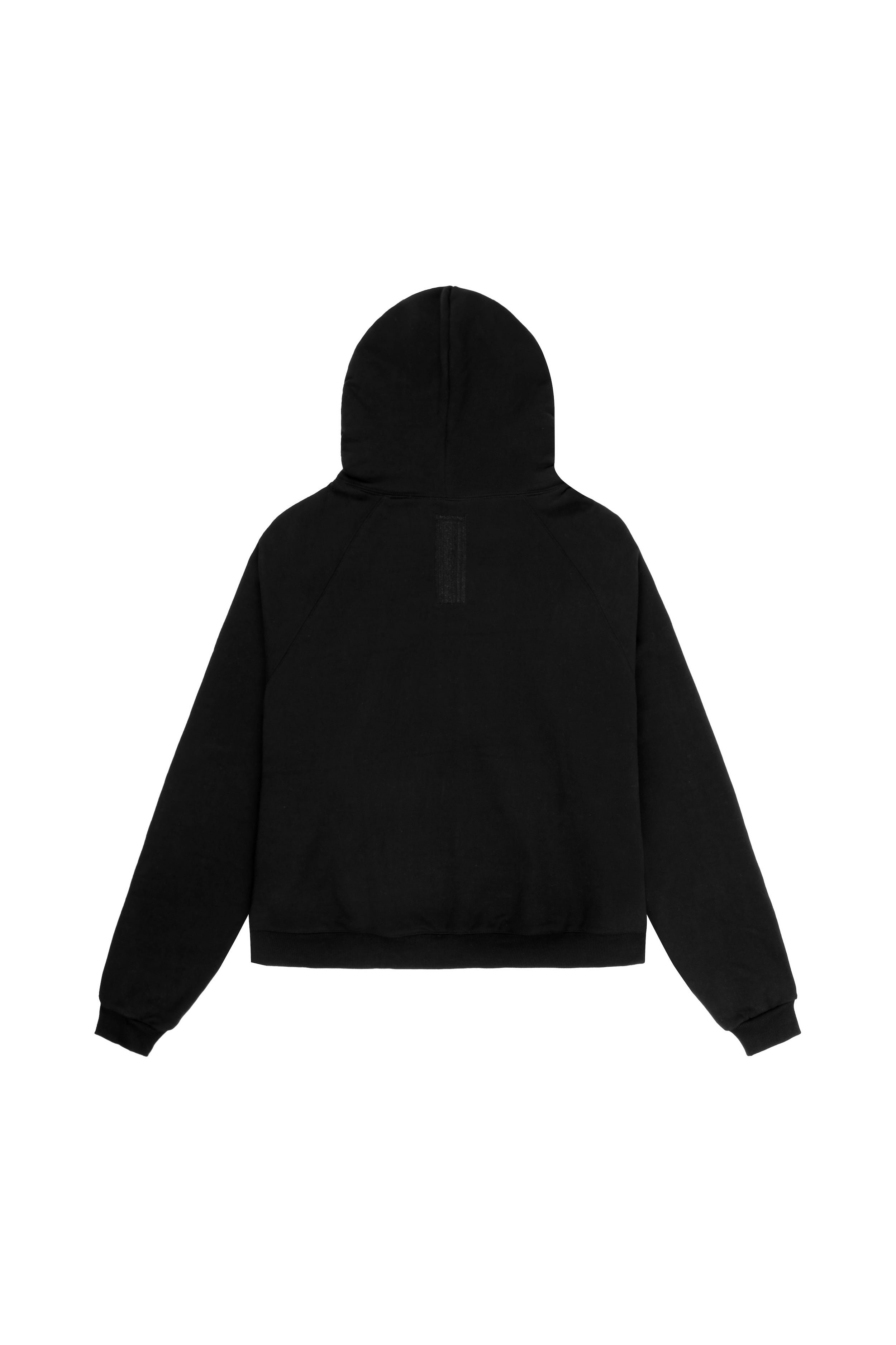 Black Zip-Up Hoodie